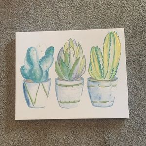 Cactus wall decor